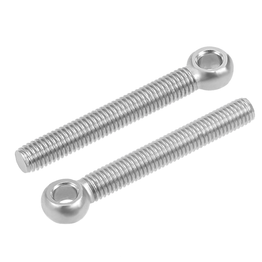 Uxcell Uxcell M5 x 25mm 304 Stainless Steel Machine Shoulder Lift Eye Bolt Rigging 4pcs