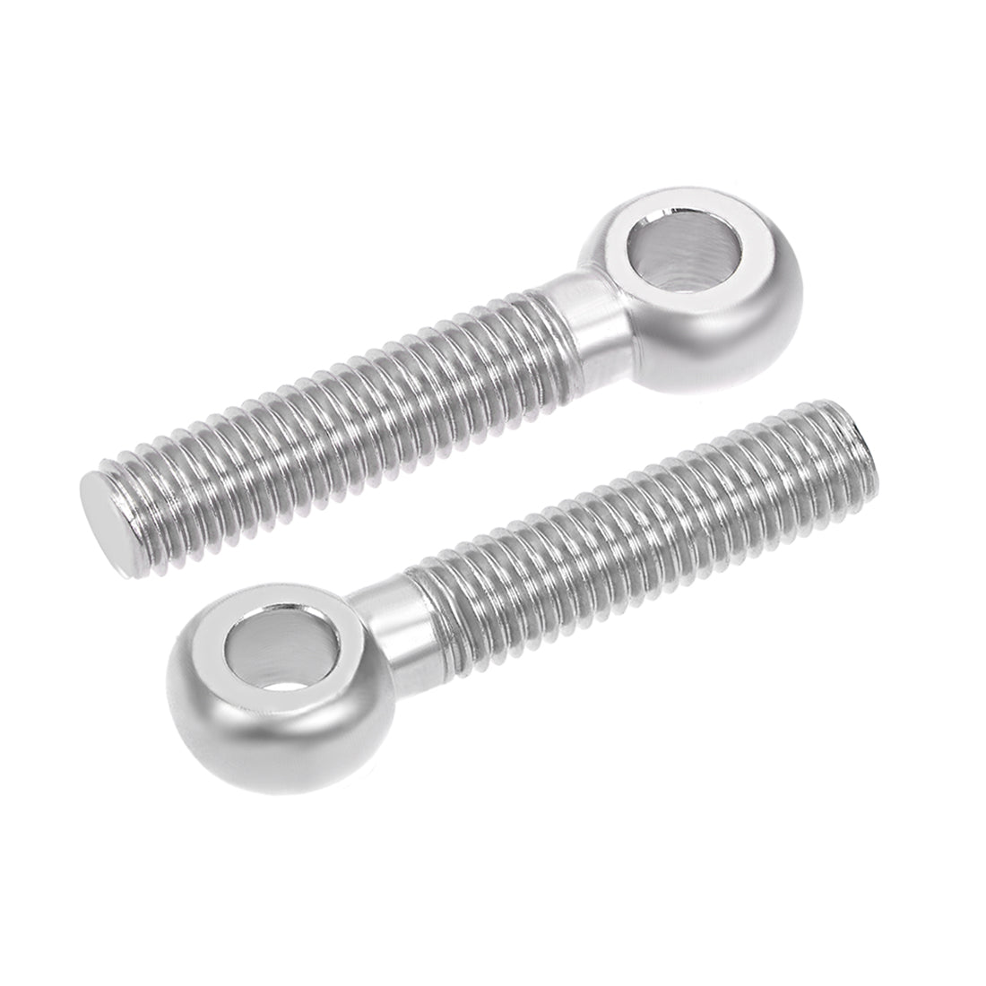 Uxcell Uxcell M5 x 40mm 304 Stainless Steel Machine Shoulder Lift Eye Bolt Rigging 20pcs