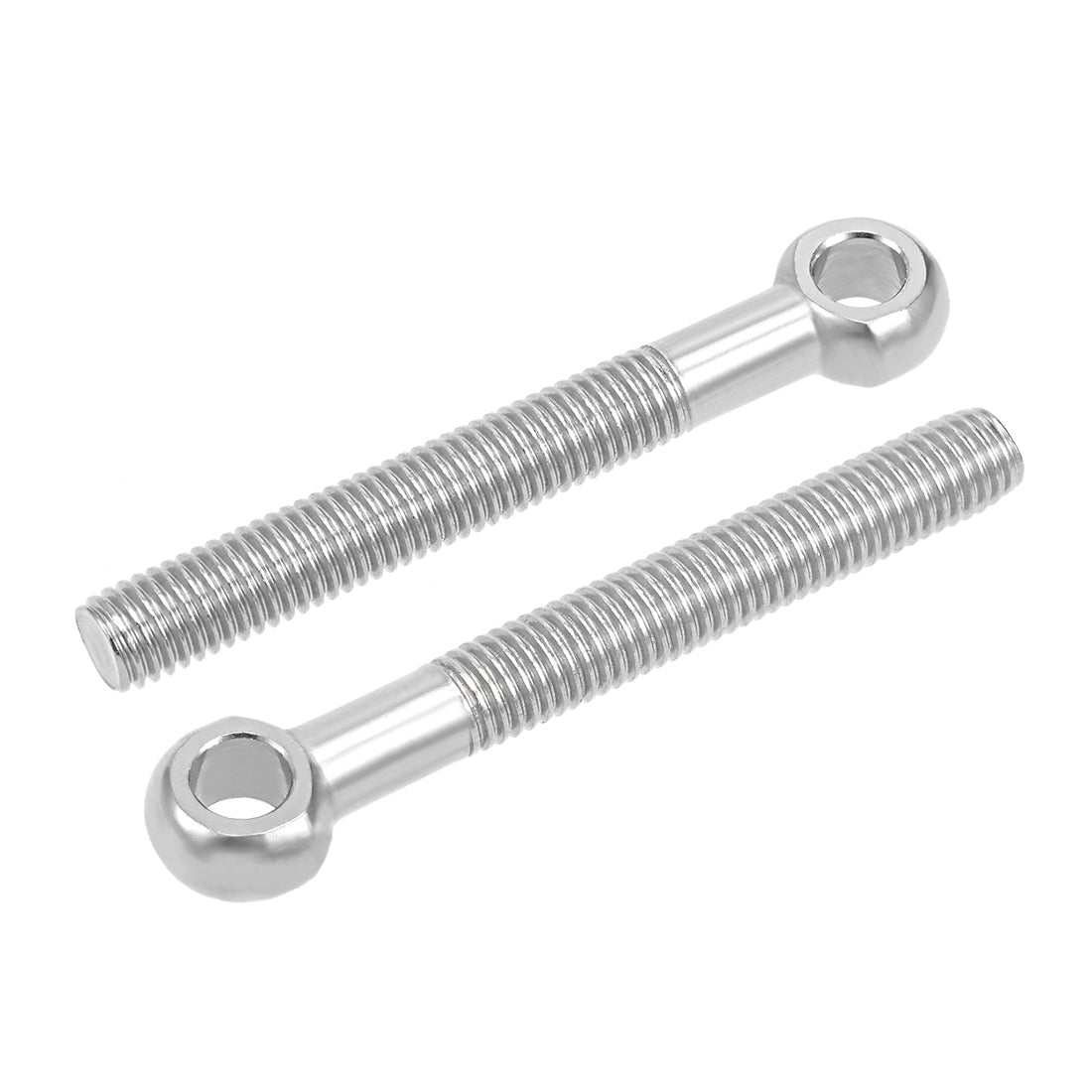 Uxcell Uxcell M5 x 45mm 304 Stainless Steel Machine Shoulder Lift Eye Bolt Rigging 4pcs