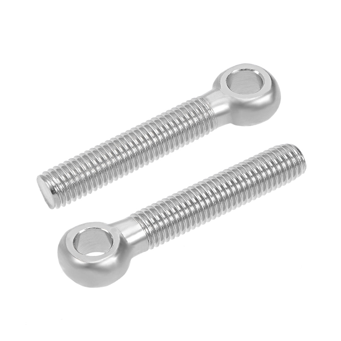 Uxcell Uxcell M5 x 25mm 304 Stainless Steel Machine Shoulder Lift Eye Bolt Rigging 10pcs