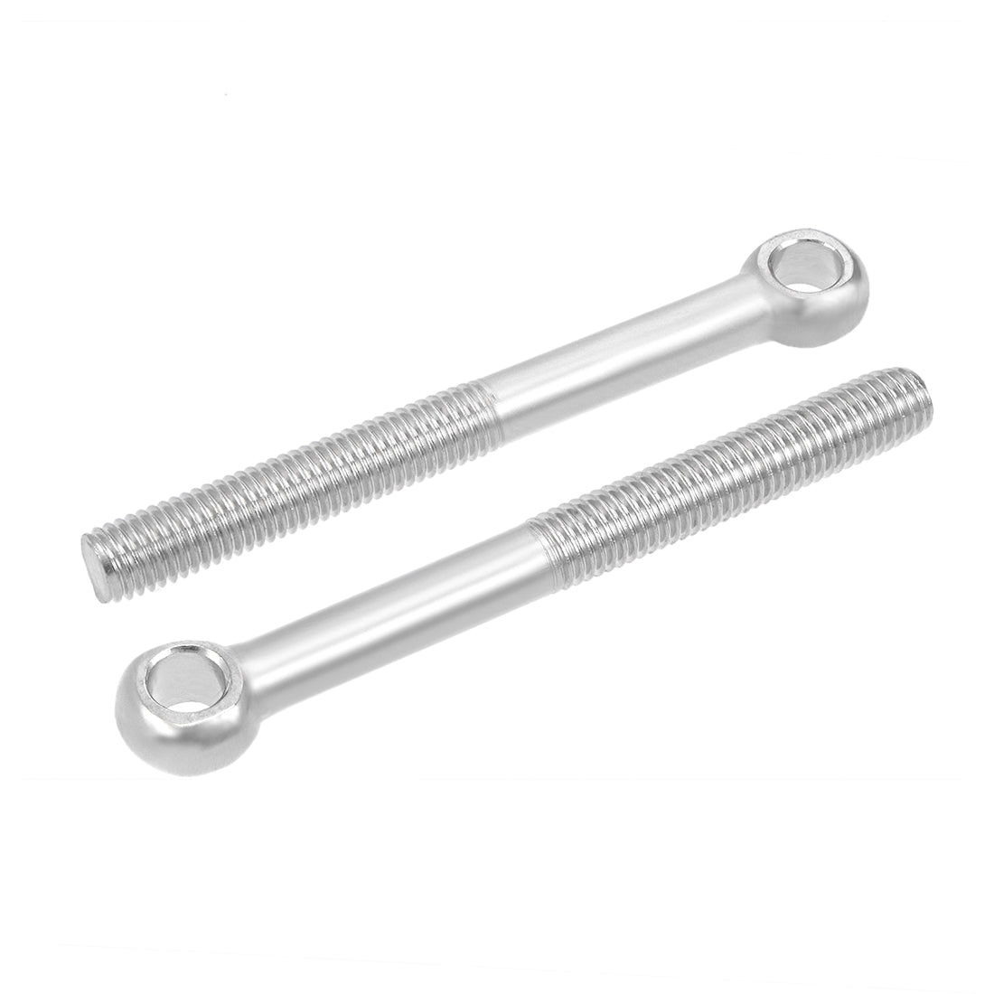 Uxcell Uxcell M12 x 120mm 304 Stainless Steel Machine Shoulder Lift Eye Bolt Rigging 4pcs