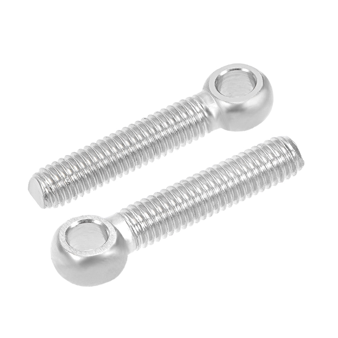 uxcell Uxcell M x mm 304 Stainless Steel Machine Shoulder Eye Bolt Rigging 5pcs