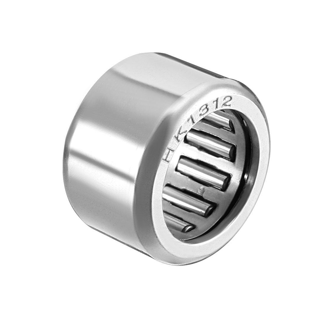 uxcell Uxcell Needle Roller Bearings, Open End, Stamping Steel Drawn Cup, Metric