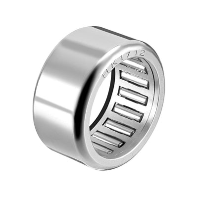 Harfington Uxcell Needle Roller Bearings, Open End, Stamping Steel Drawn Cup, Metric