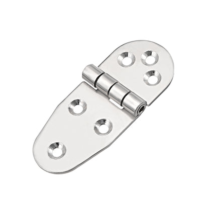 Harfington Uxcell T-Strap Heavy Shed Hinge Gate Door Hinges 304 Stainless Steel, 100mm Overall Length