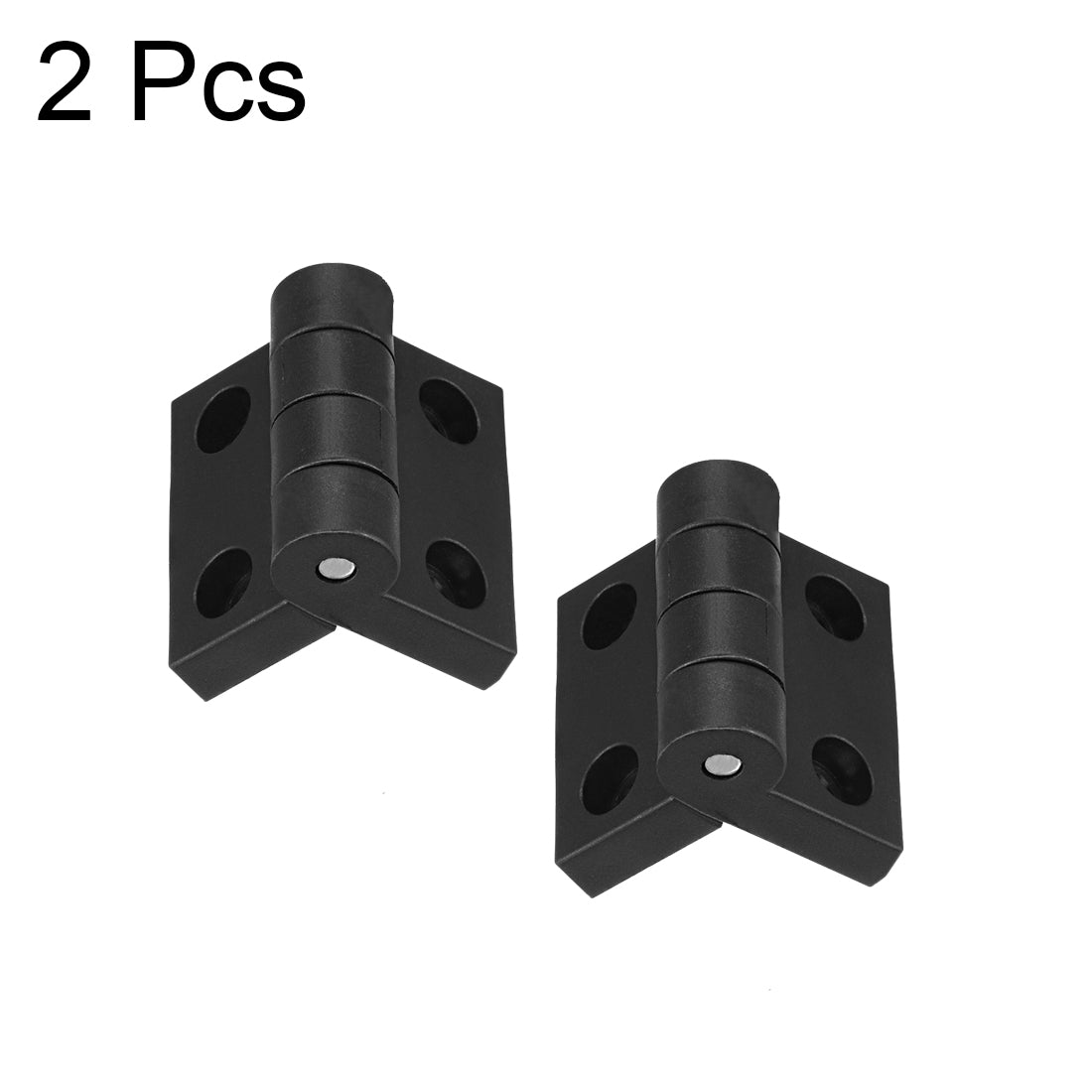 uxcell Uxcell 2pcs Cabinet Gate Closet Door 70mm Length ABS Nylon Hinge