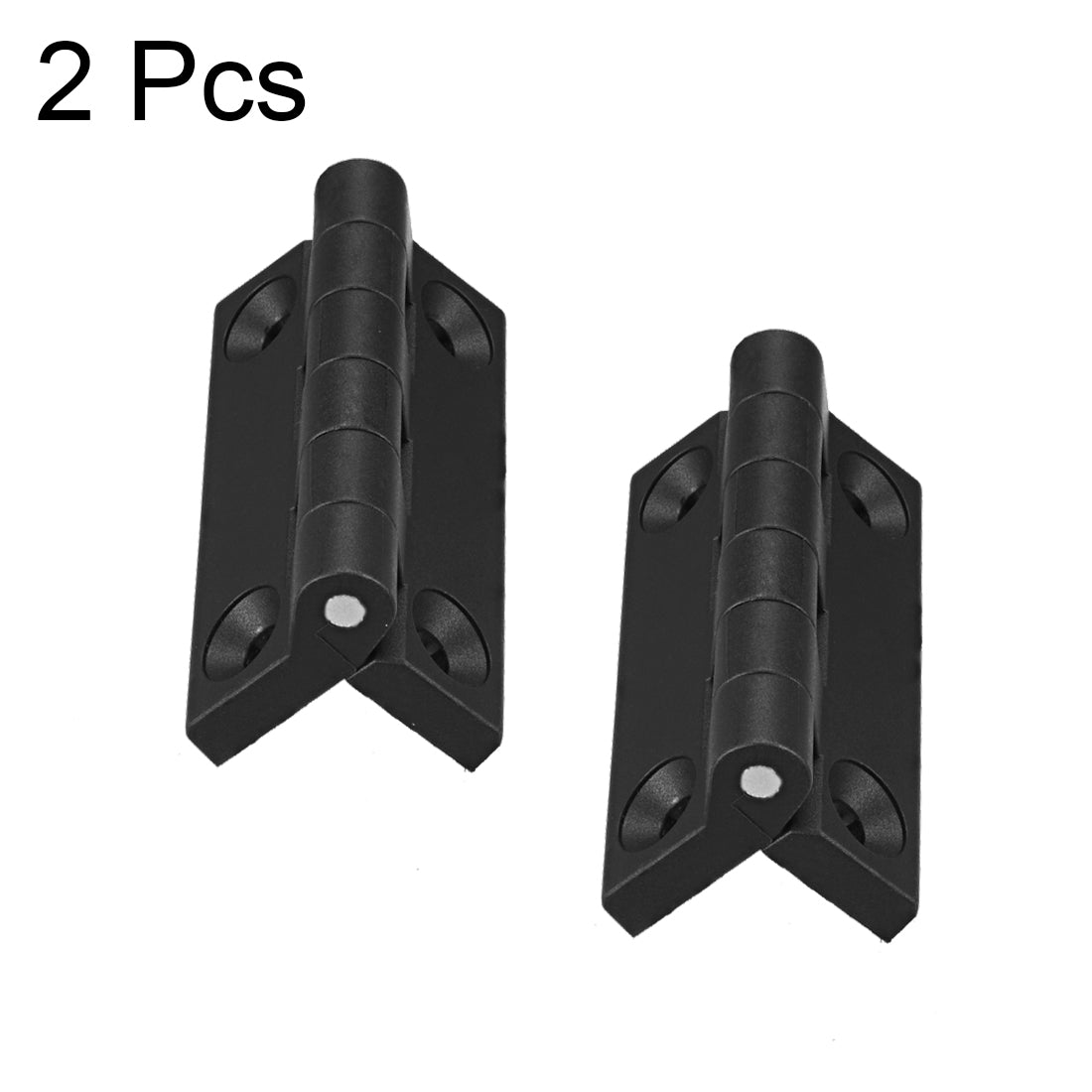 uxcell Uxcell 2pcs Cabinet Gate Closet Door 102mm Length ABS Nylon Hinge