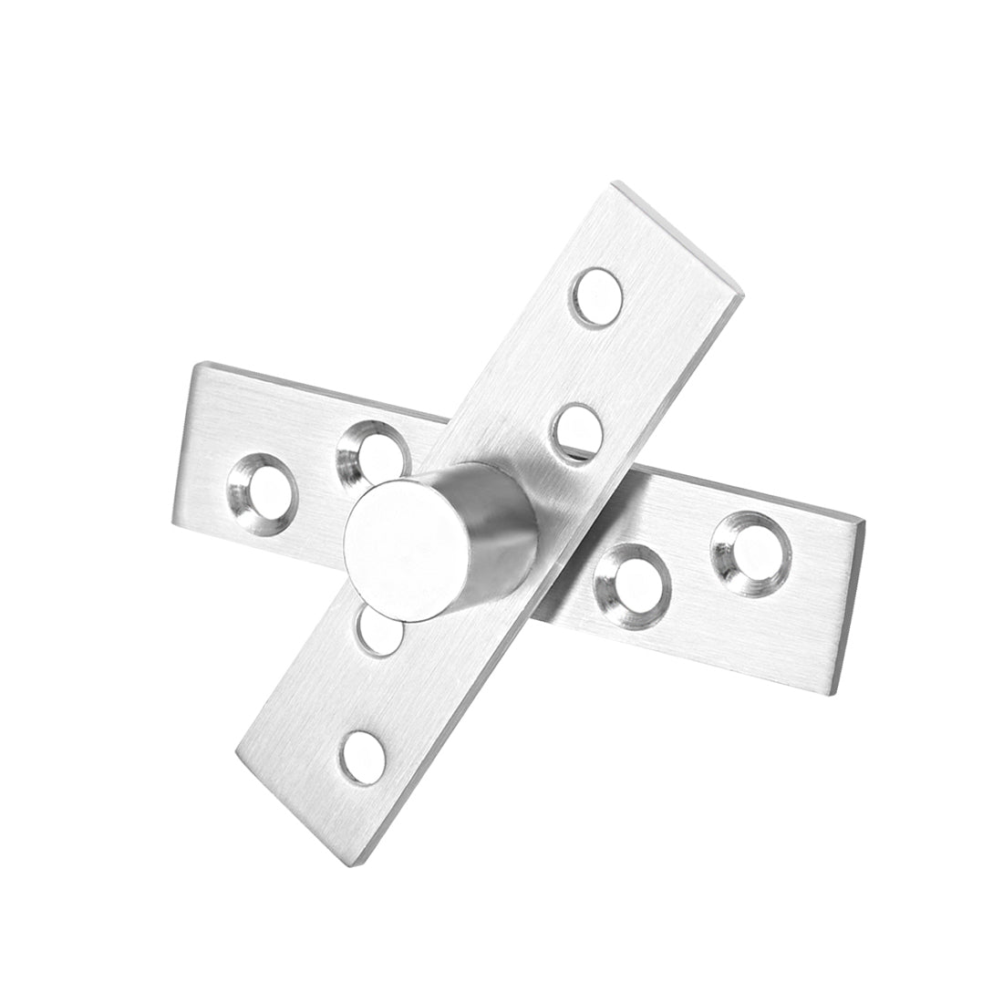 uxcell Uxcell 10 Sets Stainless Steel 360 Degree Door Pivot Hinge 75 x 17mm