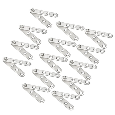 uxcell Uxcell 14 Sets Stainless Steel 360 Degree Rotating Door Pivot Hinge 60mm x 11mm