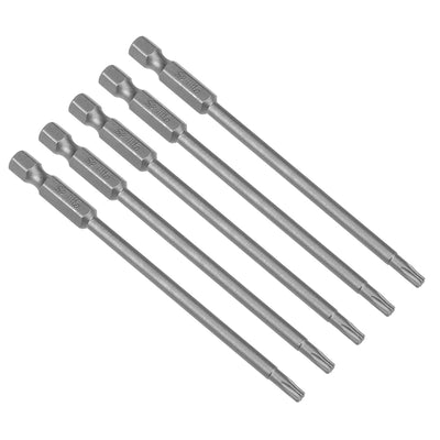 Harfington Uxcell Magnetic Torx Screwdriver Bits Hex Shank S2 Power Tool