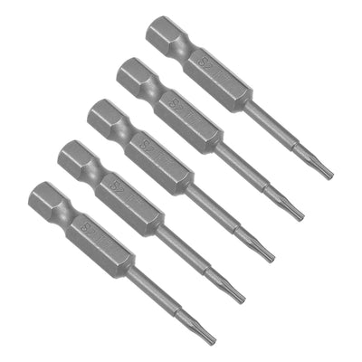 Harfington Uxcell Magnetic Torx Screwdriver Bits, Hex Shank S2 Security Tamper Proof Screw Driver Kit Tool