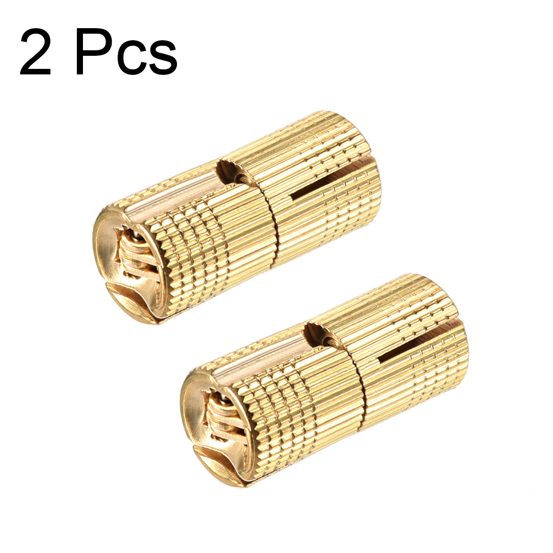 uxcell Uxcell Cylindrical 12mm Invisible Furniture Hinge Concealed Hinge 180 degree Opening Angle 2pcs