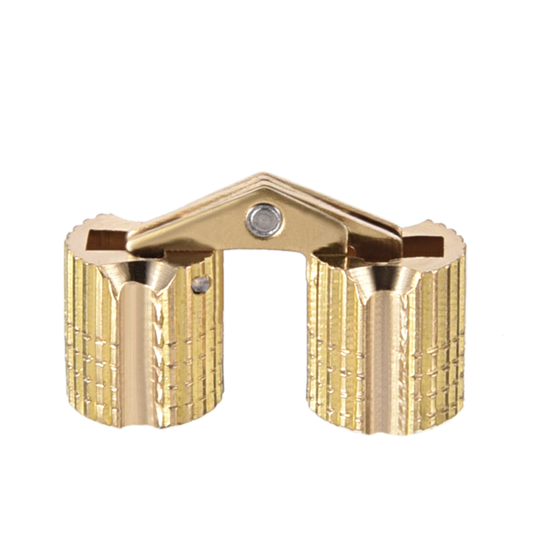 uxcell Uxcell Cylindrical 8mm Invisible Furniture Hinge Concealed Hinge 180 degree Opening Angle