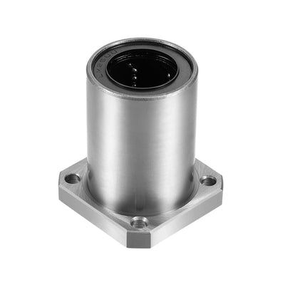 Harfington Uxcell Linear Motion Ball Bearings Square Flange