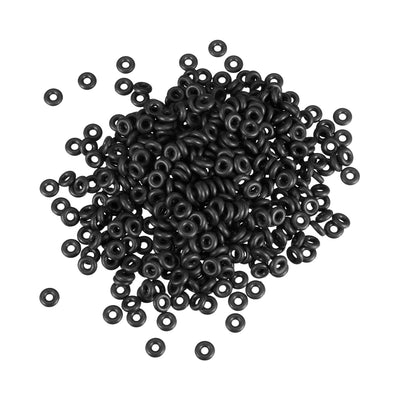 uxcell Uxcell O-Rings Nitrile Rubber 2mm x 6mm x 2mm Seal Rings Sealing Gasket 500pcs