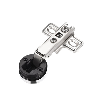Harfington Uxcell Dia 26mm Hole Concealed Hinge for Cabinet Glass Door (Full Overlay)
