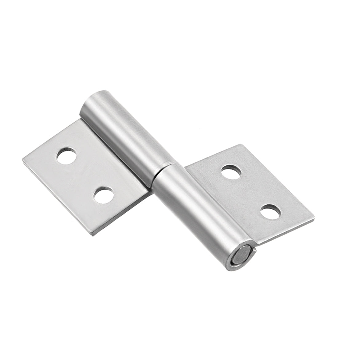 uxcell Uxcell 2-inch Long Steel Small Slip Joint Flag Hinge - Lift Off Right Handed Lid Door