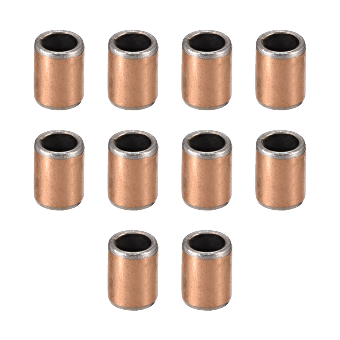 uxcell Uxcell Sleeve Bearing Plain Bearings Wrapped Oilless Bushings