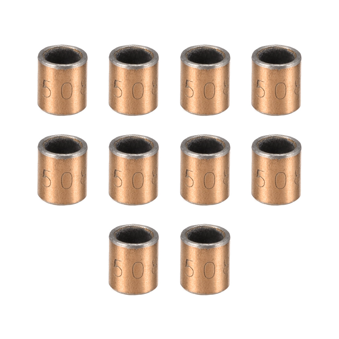 uxcell Uxcell Sleeve Bearing Plain Bearings Wrapped Oilless Bushings