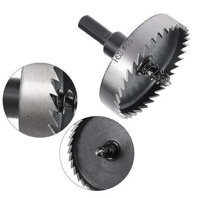 Harfington Uxcell 19.5mm HSS Drill Bit Hole Saw Cutter for Metal Alloy Wood