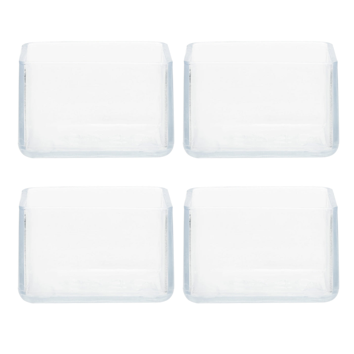 uxcell Uxcell Clear PVC Chair Leg Caps End Pad Feet Cover Furniture Slider Floor Protector 4pcs Reduce Noise Anti Scratch