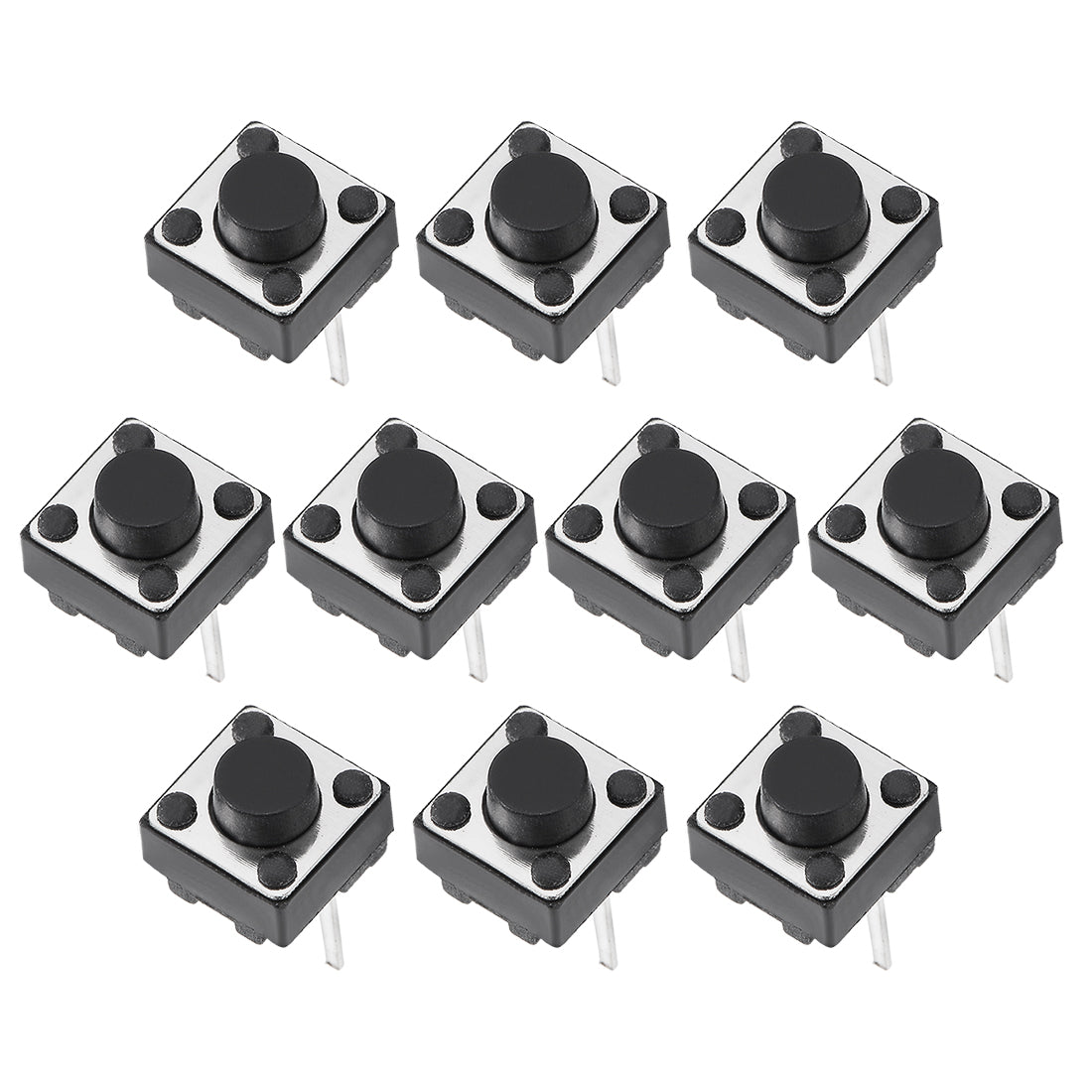 Micro Panel Button Uxcell 6x6x5mm Panel Mini/Micro/Small PCB Momentary Tactile Tact Push ...
