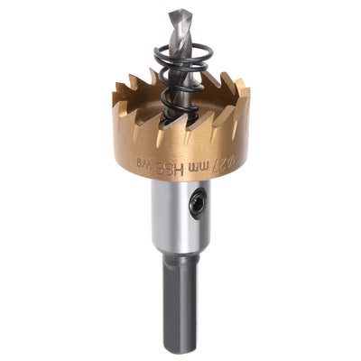 Harfington Uxcell 28mm HSS Drill Bit Hole Saw Stainless High Speed Steel Metal Alloy