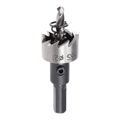 Harfington Uxcell 28mm HSS Drill Bit Hole Saw for Stainless Steel Metal Alloy Wood