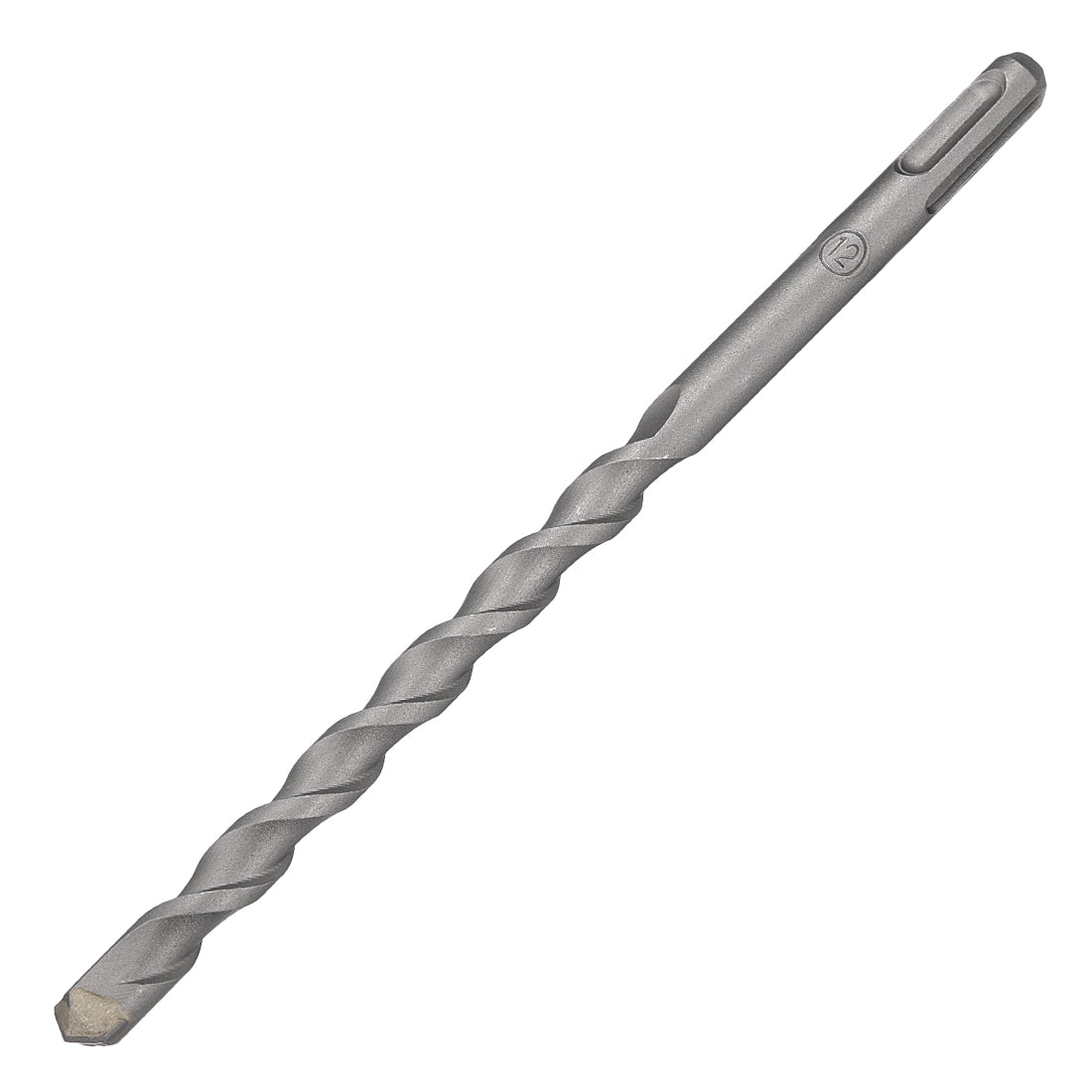 uxcell Uxcell Masonry Drill Bit 12mmx200mm Round Shank 125mm Drilling for Impact Drill
