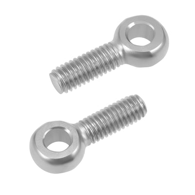uxcell Uxcell M6 x 20mm Machinery Shoulder Swing Lifting Eye Bolt 304 Stainless Steel Metric Thread 5pcs