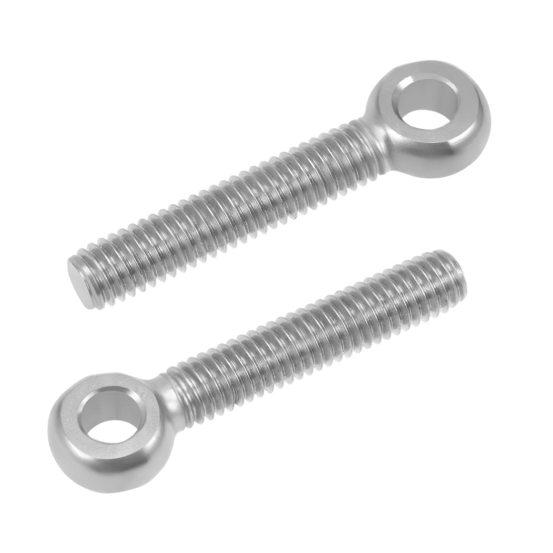 uxcell Uxcell M6 x 35mm Machinery Shoulder Swing Lifting Eye Bolt 304 Stainless Steel Metric Thread 4pcs