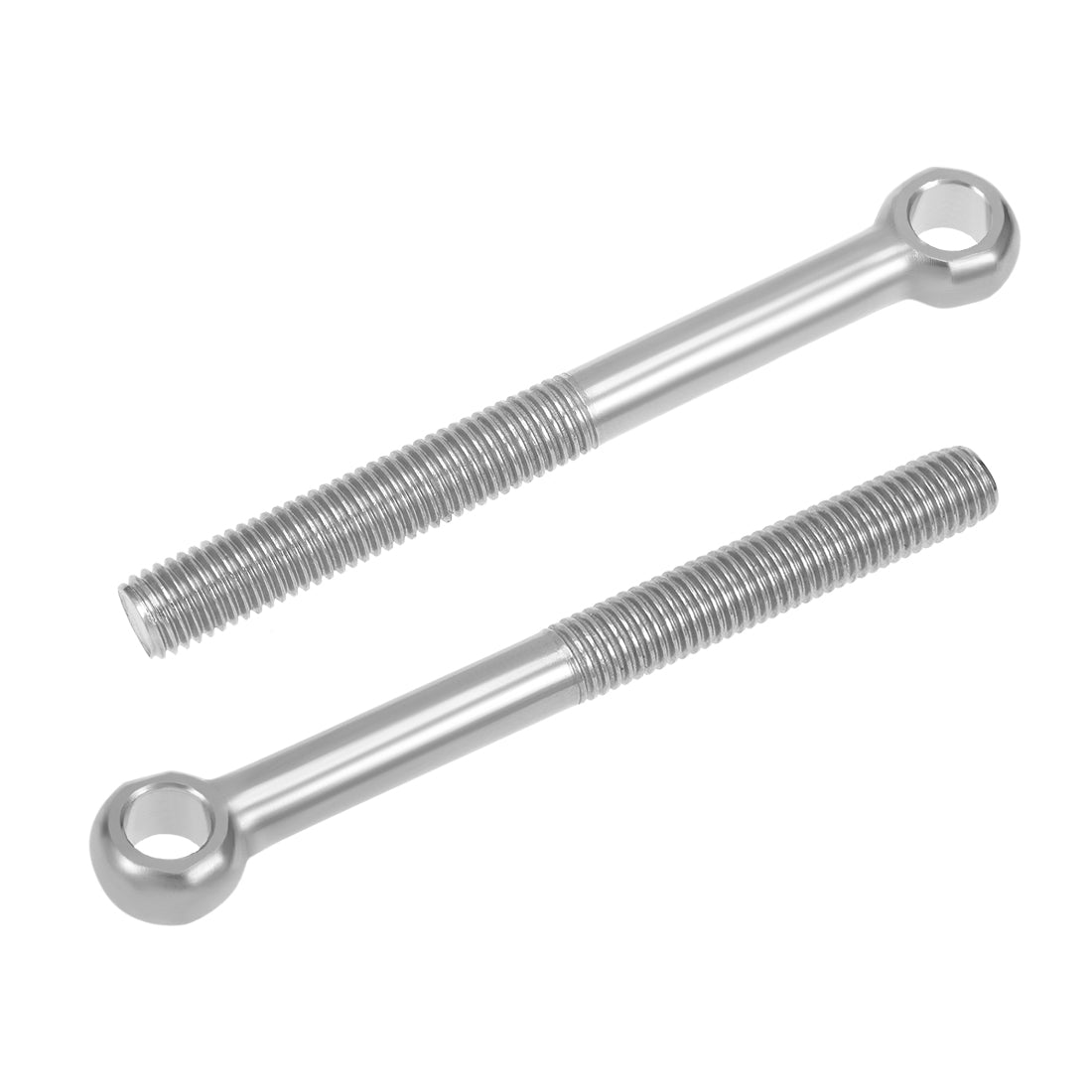uxcell Uxcell M14 x 140mm Machinery Shoulder Swing Lifting Eye Bolt 304 Stainless Steel Metric Thread 2pcs