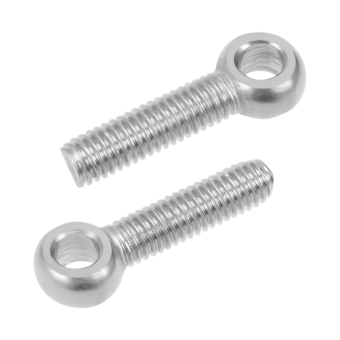 uxcell Uxcell M6 x 25mm Machinery Shoulder Swing Lifting Eye Bolt 304 Stainless Steel Metric Thread 5pcs