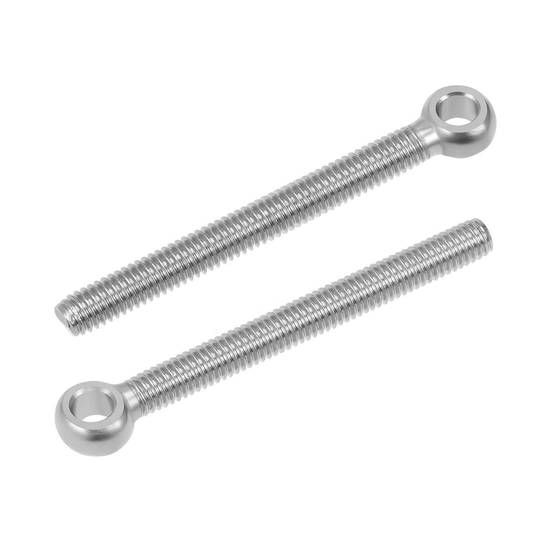 uxcell Uxcell M6 x 60mm Machinery Shoulder Swing Lifting Eye Bolt 304 Stainless Steel Metric Thread 2pcs