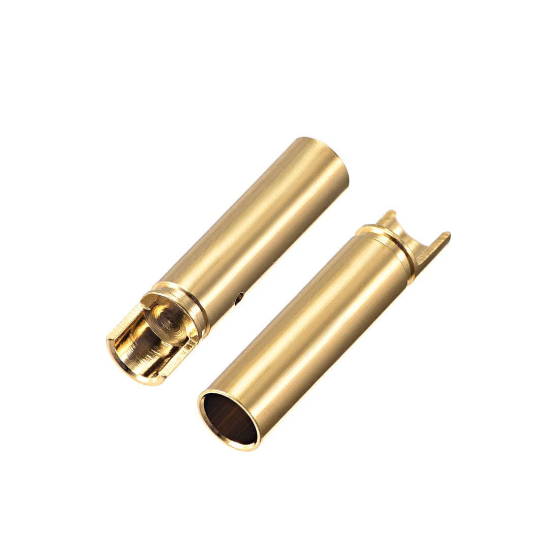 uxcell Uxcell 4 mm Bullet Connector Gold Plated Banana Plugs Female 6pcs