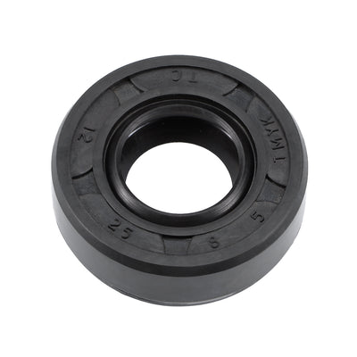 Harfington Uxcell Oil Seal, TC 14mm x 28mm x 7mm, Nitrile Rubber Cover Double Lip