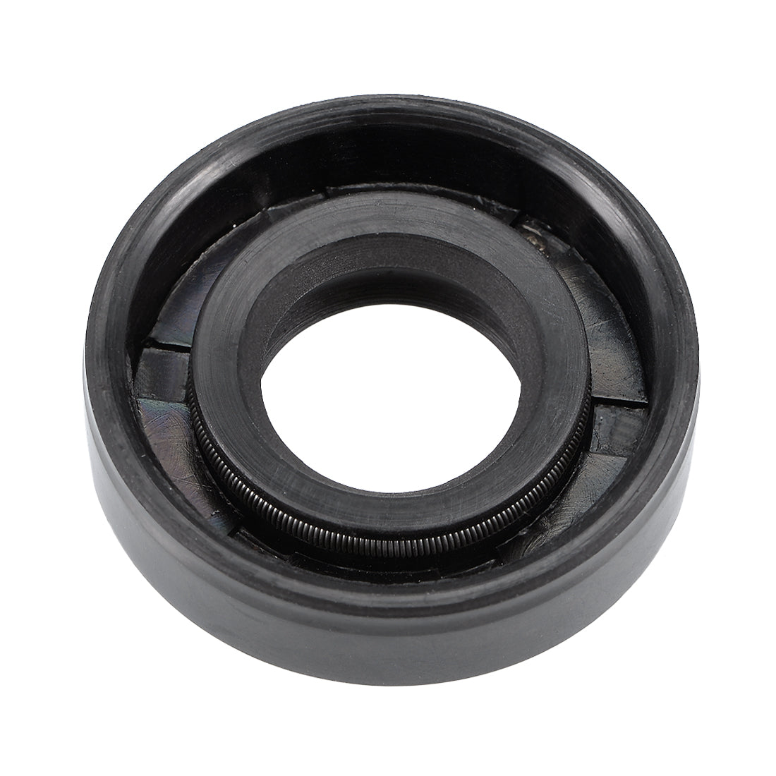 Uxcell Uxcell Oil Seal, TC 14mm x 28mm x 7mm, Nitrile Rubber Cover Double Lip