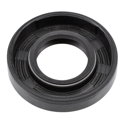 Harfington Uxcell Oil Seal, TC 22mm x 34mm x 7mm, Nitrile Rubber Cover Double Lip