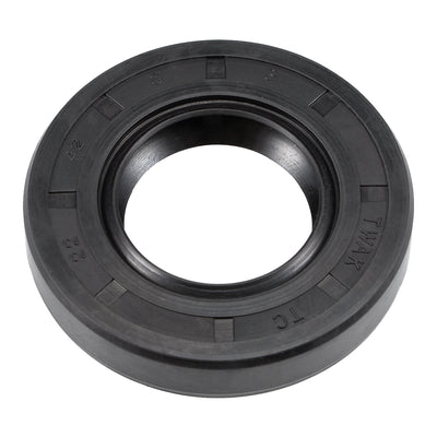 Harfington Uxcell Oil Seal, TC 24mm x 45mm x 7mm, Nitrile Rubber Cover Double Lip