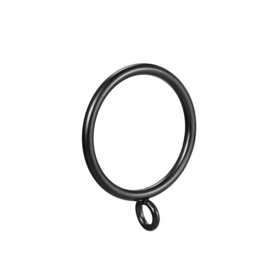 Harfington Uxcell Curtain Rings Metal Drapery Ring for Curtain Rod