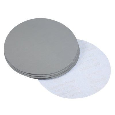 Uxcell Uxcell 7 Inch 3000 Grits Gray Dry Sanding Discs Flocking Sandpaper 10 Pcs