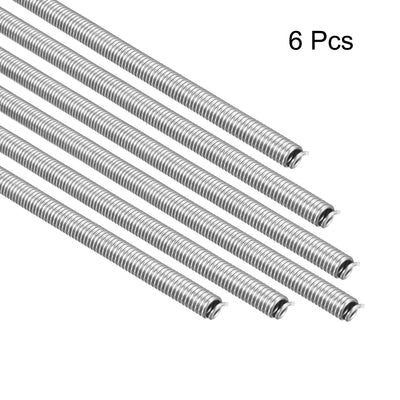 Harfington Uxcell Heating Element Coil Wire AC220V 3000W / AC110V 750W Kiln Furnace Heater Wire 7.2mm*800mm 6PCS