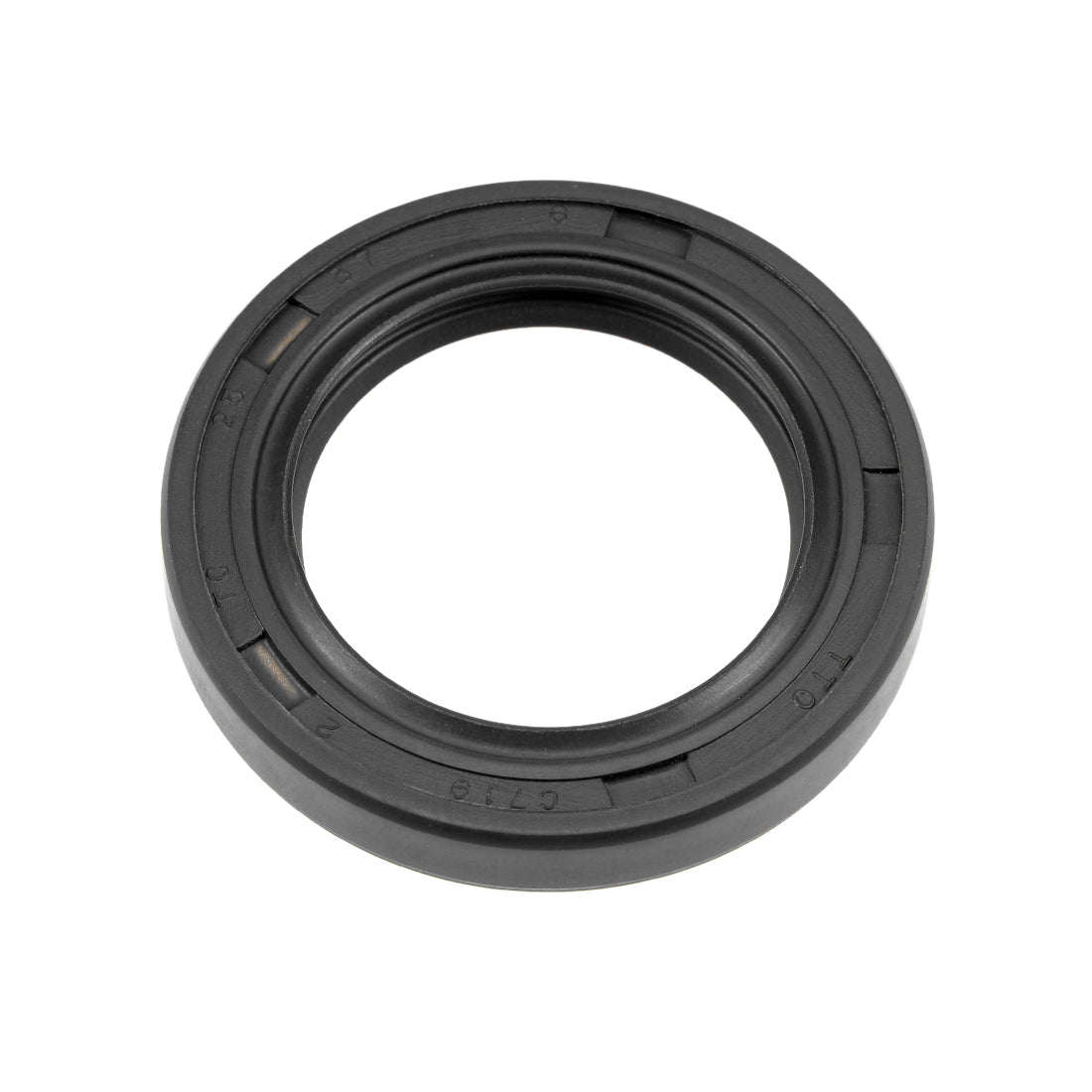 uxcell Uxcell Oil Seals, TC Inner Diameter, Nitrile Rubber Cover Double Lips 1pcs