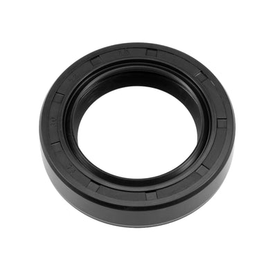 Harfington Uxcell Oil Seal, TC 32mm x 50mm x 10mm, Nitrile Rubber Cover Double Lip
