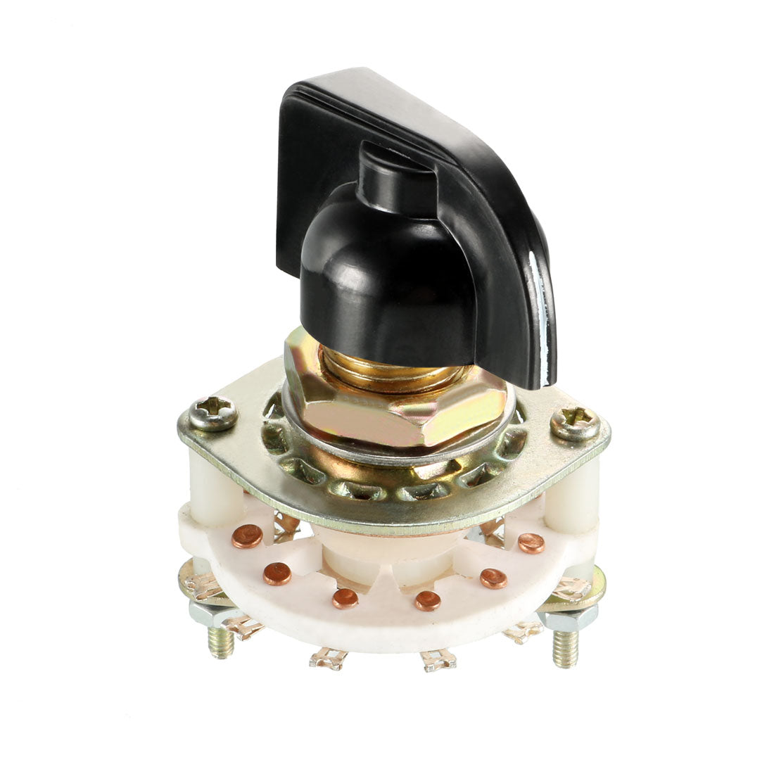1 Pole 6 Position Band Selector Switch With Knob Uxcell 1P6T Rotary ...