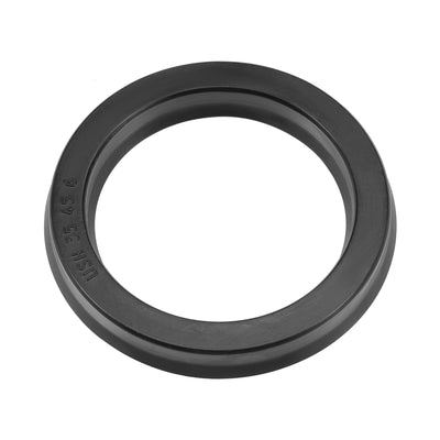Harfington Uxcell Hydraulic Seal, Piston Shaft USH Oil Sealing O-Ring, 35mm x 45mm x 6mm