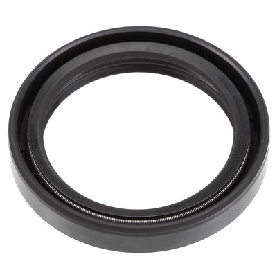 Harfington Uxcell Oil Seal, TC 38mm x 62mm x 8mm, Nitrile Rubber Cover Double Lip