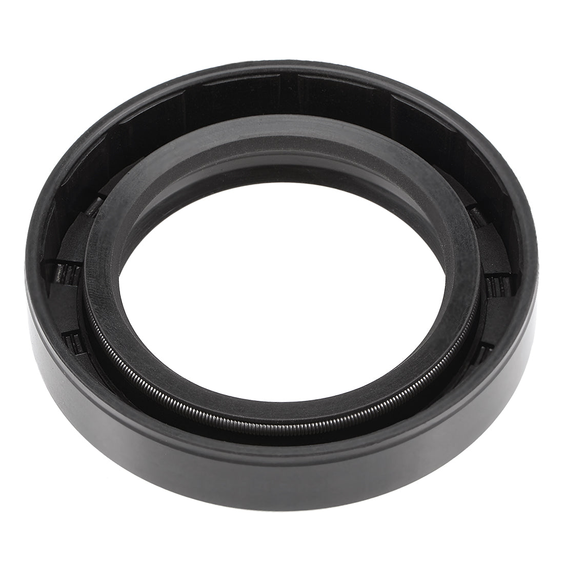 Uxcell Uxcell Oil Seal, TC 50mm x 80mm x 12mm, Nitrile Rubber Cover Double Lip