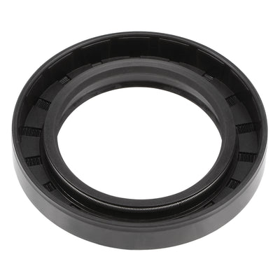 Harfington Uxcell Oil Seal, TC 50mm x 80mm x 12mm, Nitrile Rubber Cover Double Lip