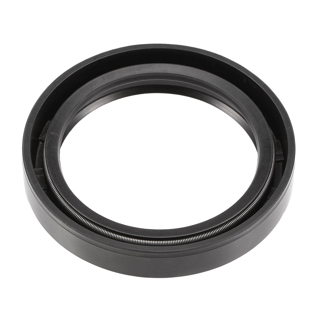 Uxcell Uxcell Oil Seal, TC 55mm x 72mm x 12mm, Nitrile Rubber Cover Double Lip